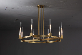 Candlestick Round Chandelier 36" 60” 72"