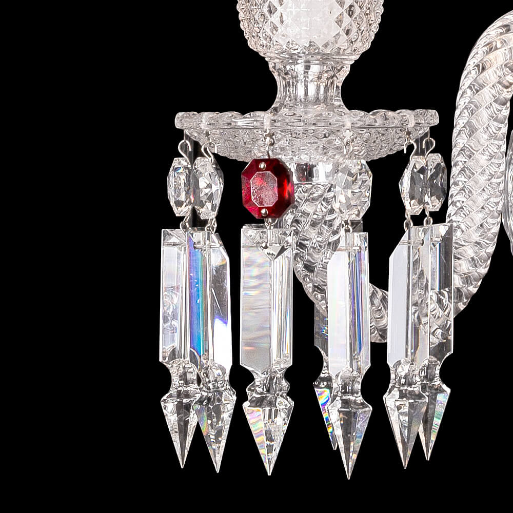 Zenith Aria Crystal Wall Sconce