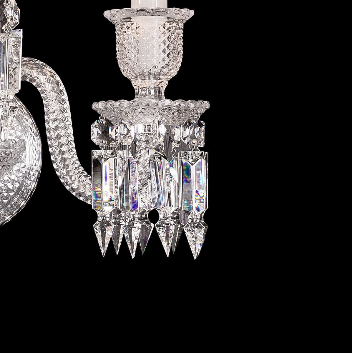 Zenith Aria Crystal Wall Sconce