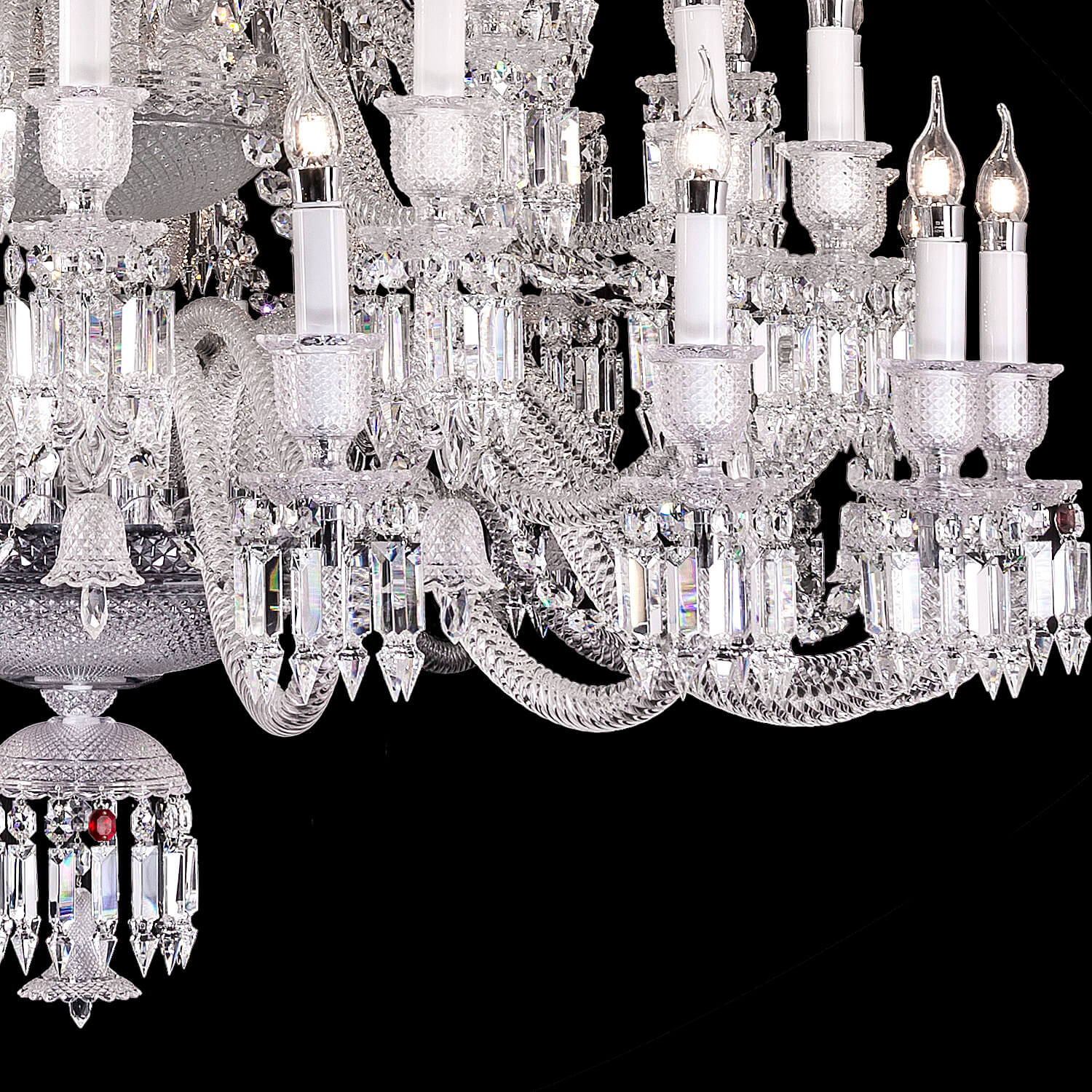 Traditional Luxury Aria Zenith Crystal Chandelier