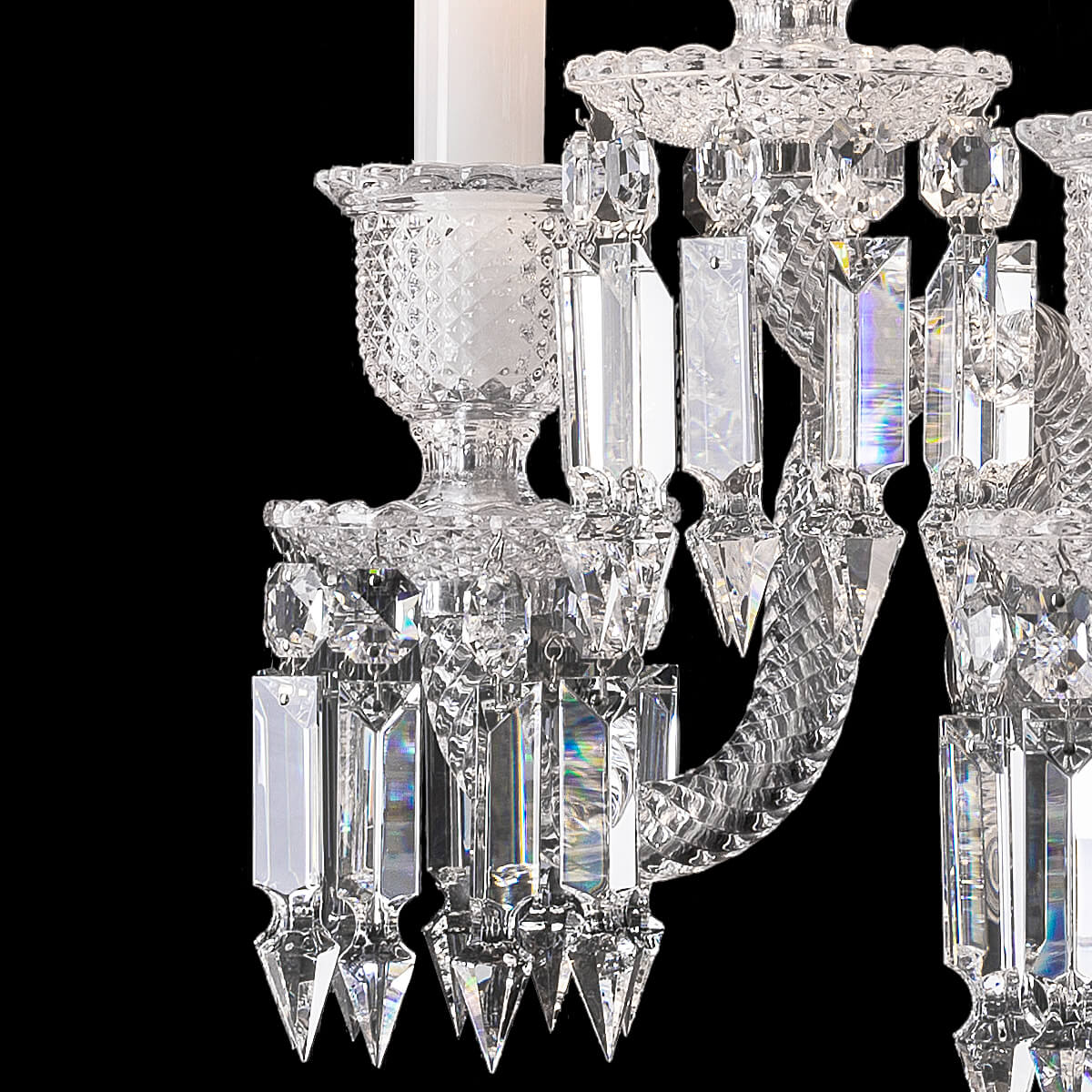 Luxury Aria Zenith Crystal Wall Sconces