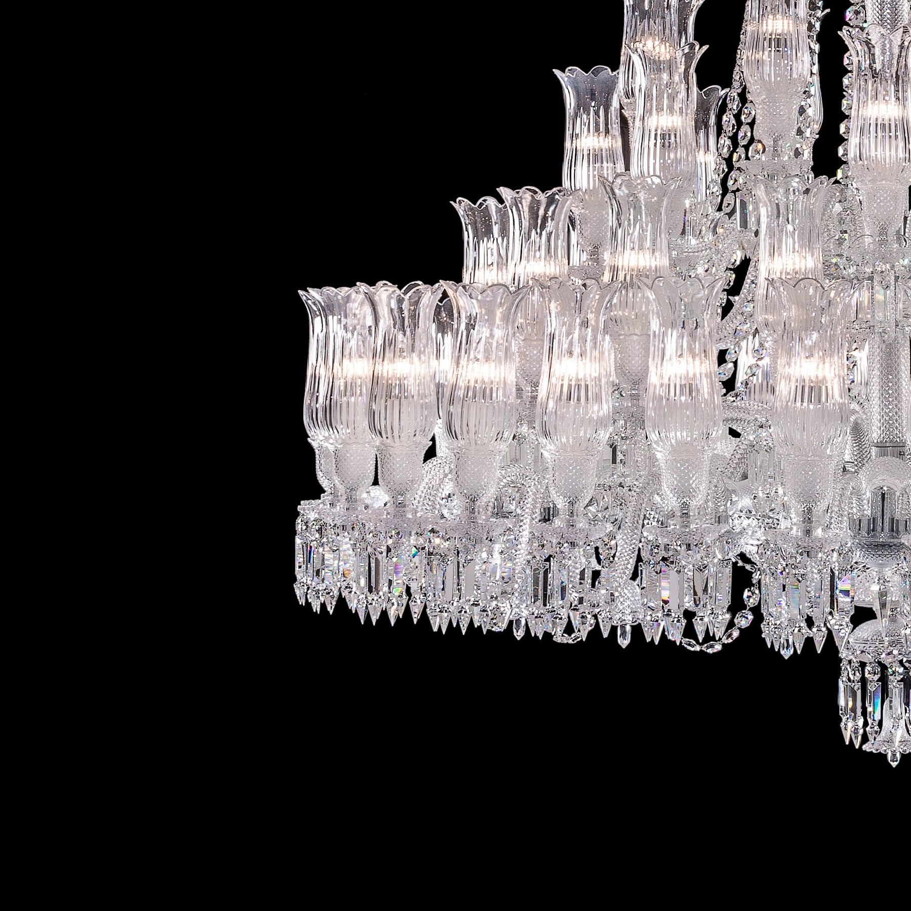 Aria Large Entrance Crystal Chandelier