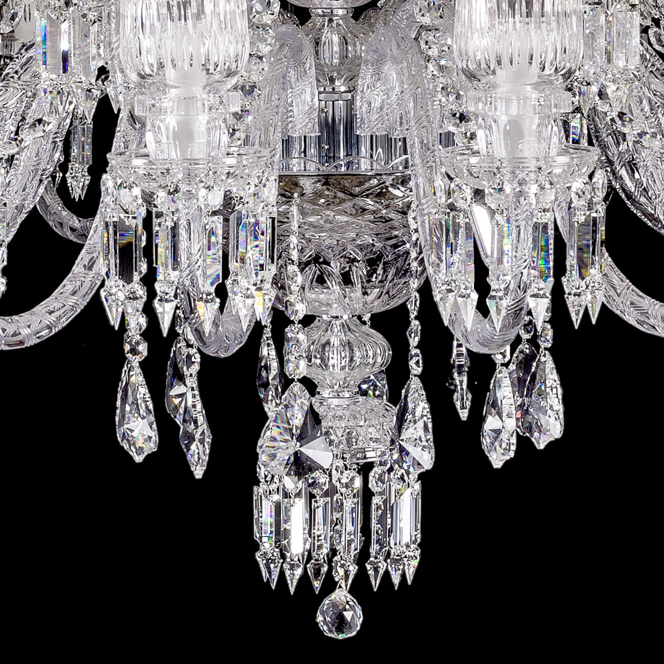 Aria Crystal Cups Chandelier For Living Room