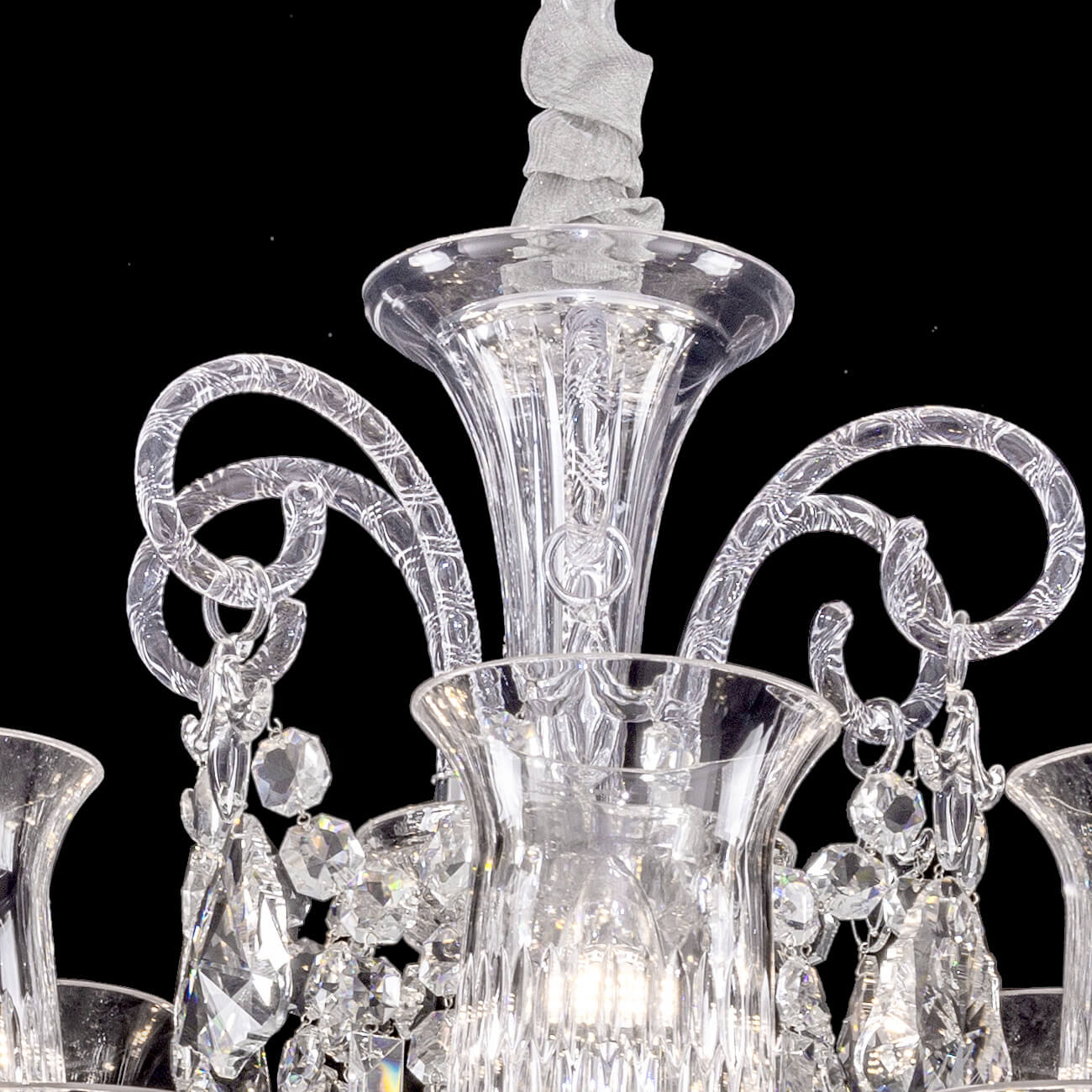 Aria Crystal Cups Chandelier For Living Room