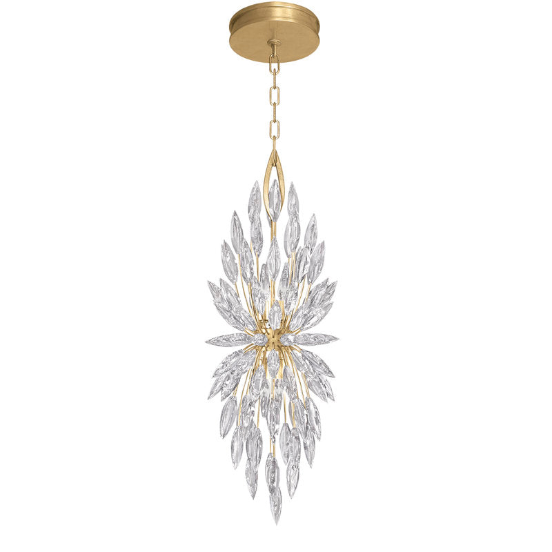 Lily Bud Long Chandelier