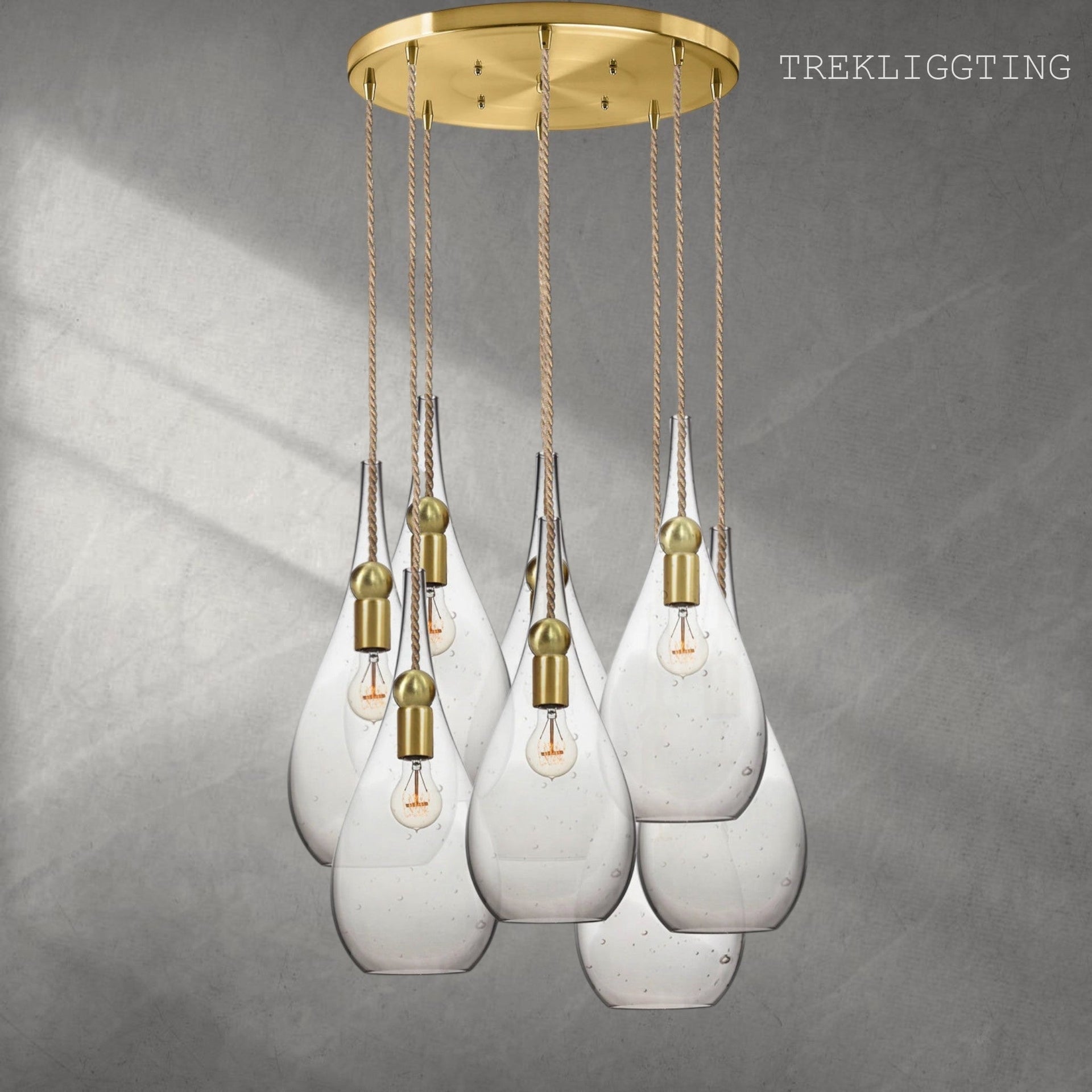 Earth 8 - Light Chandelier