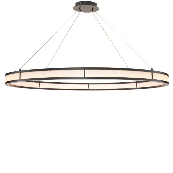 Damien XL Modern Chandelier (Nickel)