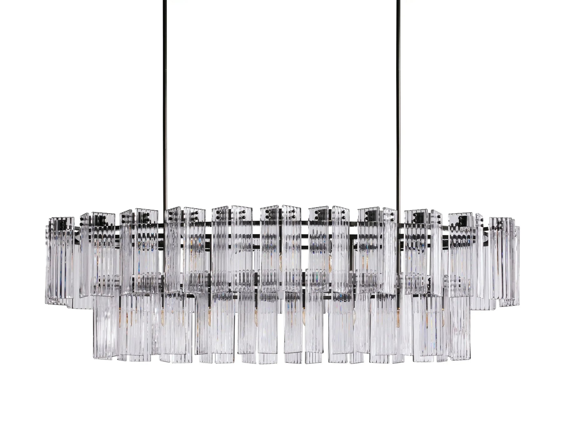 Delsie Oval Chandelier 51''63''72''