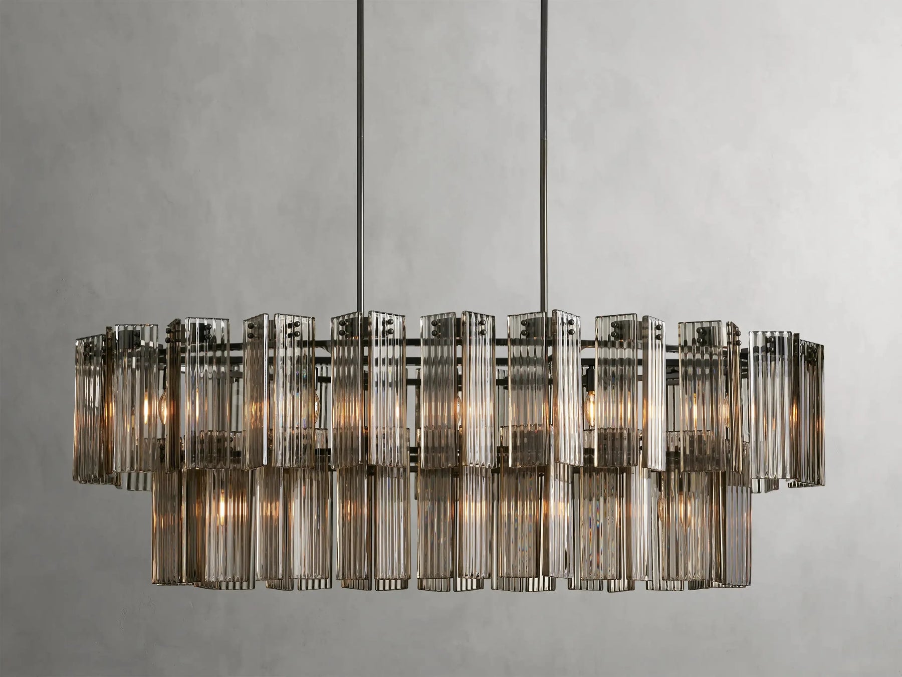 Delsie Oval Chandelier 51''63''72''