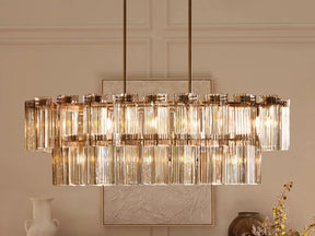 Delsie Oval Chandelier 51''63''72''