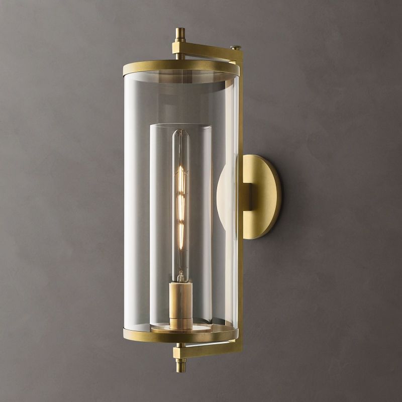 Devulde Round Grand Outdoor Sconce