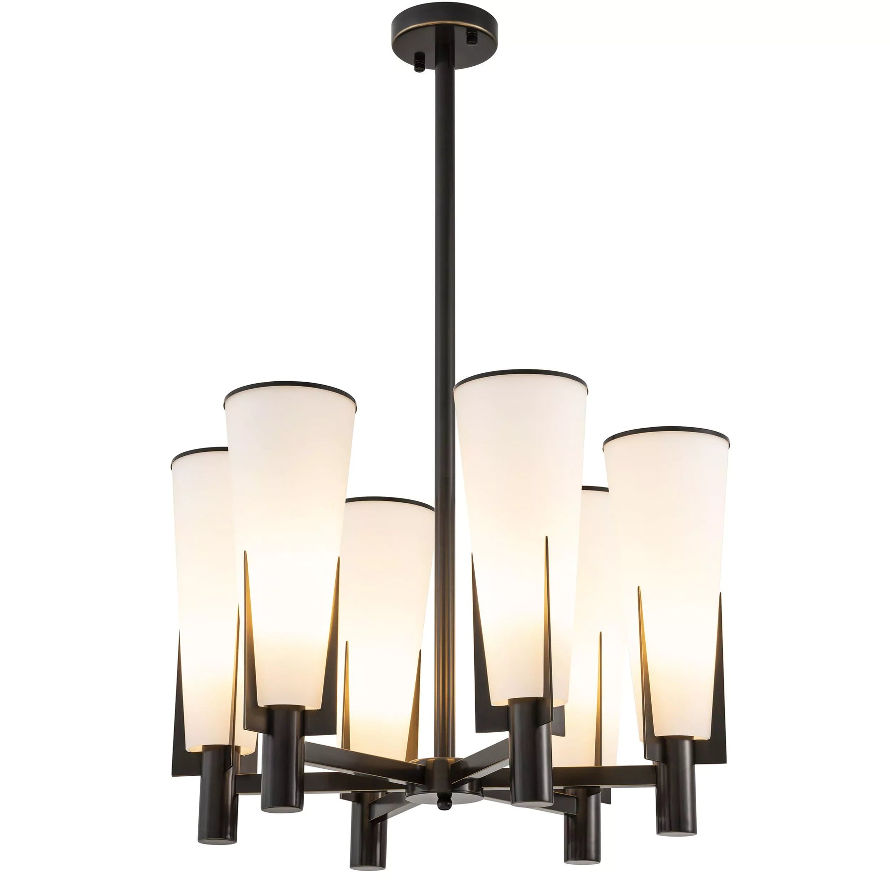 Nora Modern Brass Chandelier