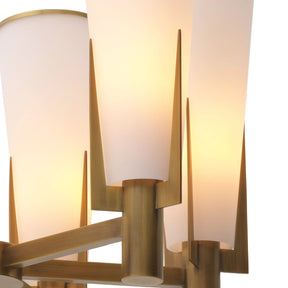 Nora Modern Brass Chandelier