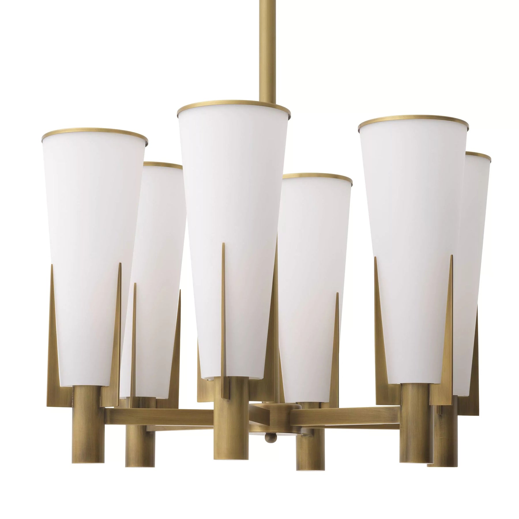 Nora Modern Brass Chandelier