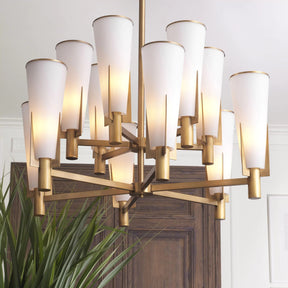 Nora Modern Brass Chandelier