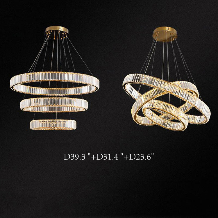 Doro Crystal Round Chandelier