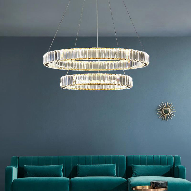 Doro Crystal Round Chandelier