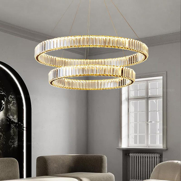 Doro Crystal Round Chandelier