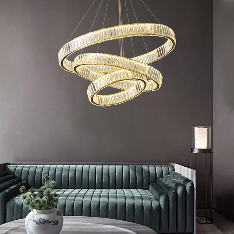 Doro Crystal Round Chandelier