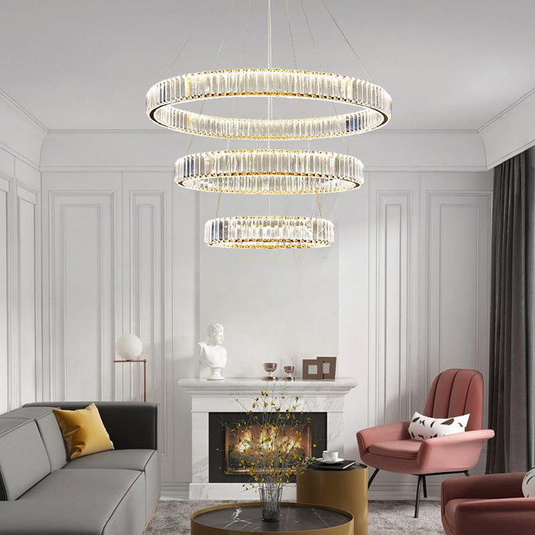 Doro Crystal Round Chandelier