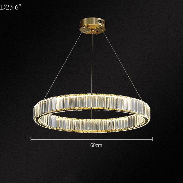 Doro Crystal Round Chandelier