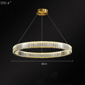 Doro Crystal Round Chandelier