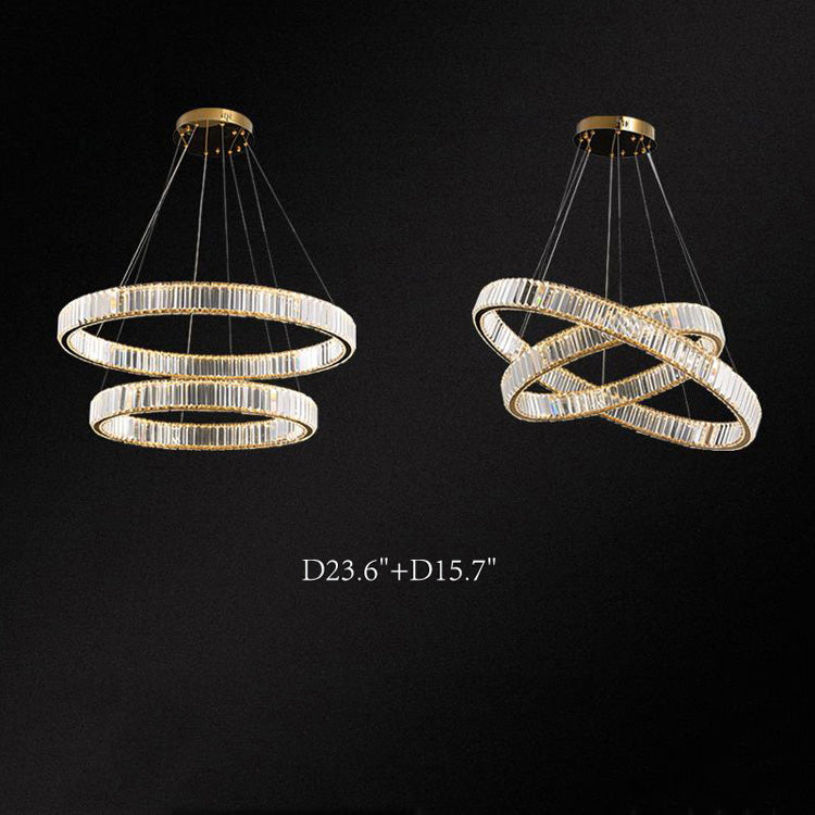 Doro Crystal Round Chandelier