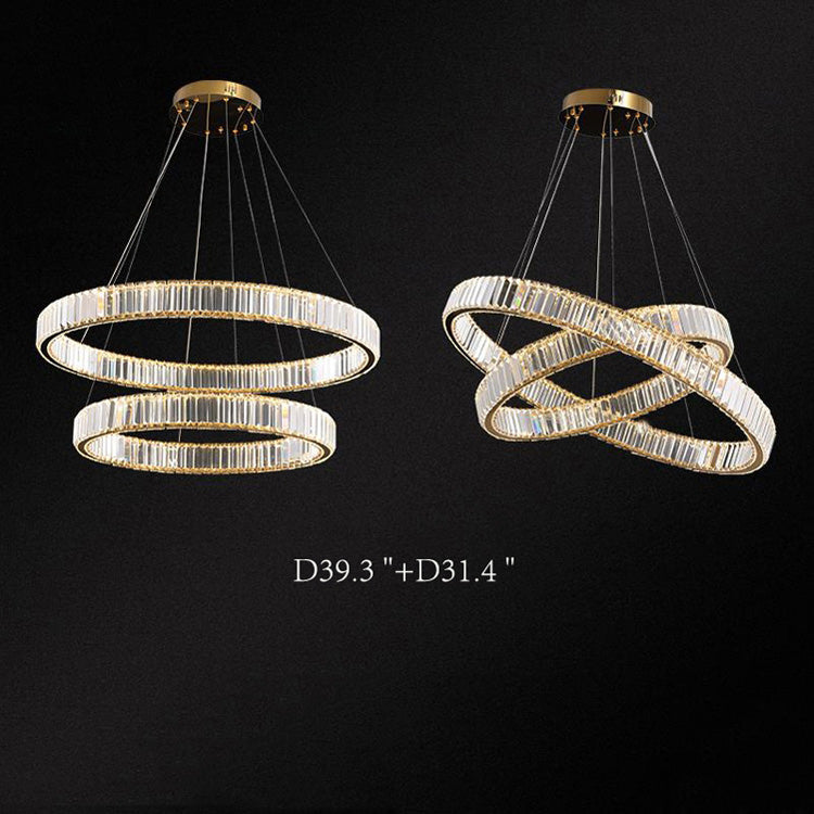 Doro Crystal Round Chandelier