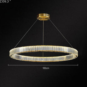 Doro Crystal Round Chandelier