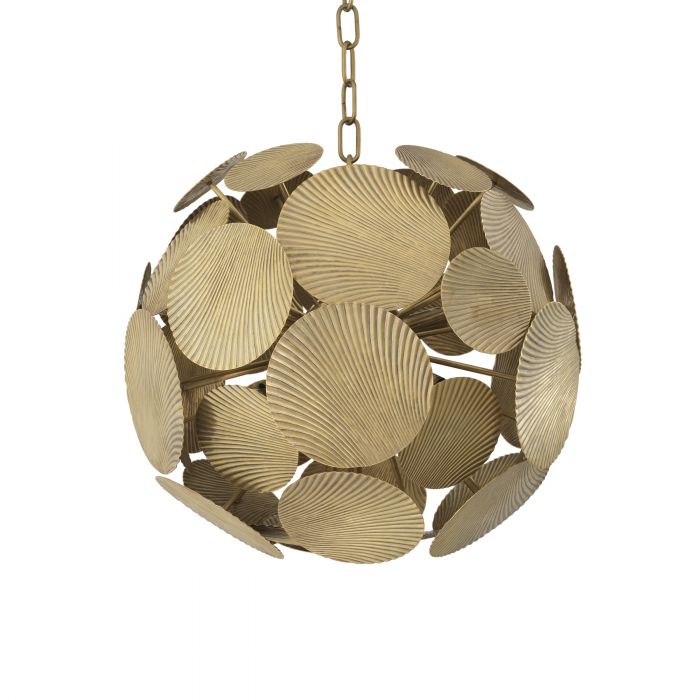 Cooper Modern Brass Chandelier 2 Sizes - Brass