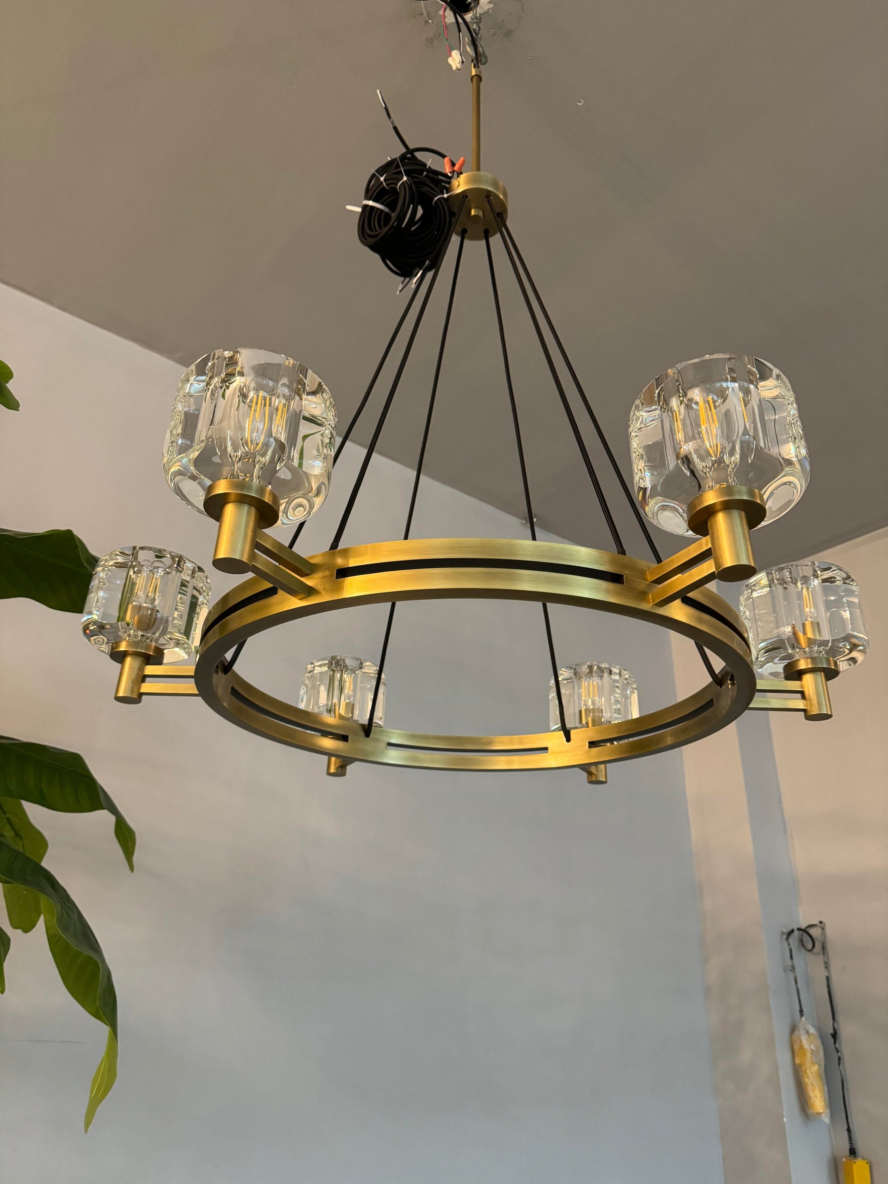 Demaret Double Round Chandelier " 48