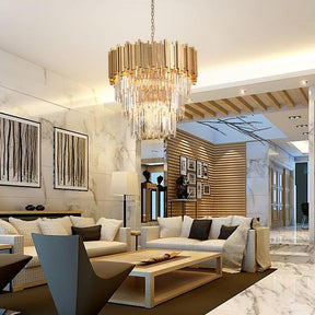 Elian Kaia Crystal Pendant Chandelier