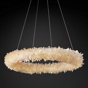 Edeline Crystal Halo Chandelier