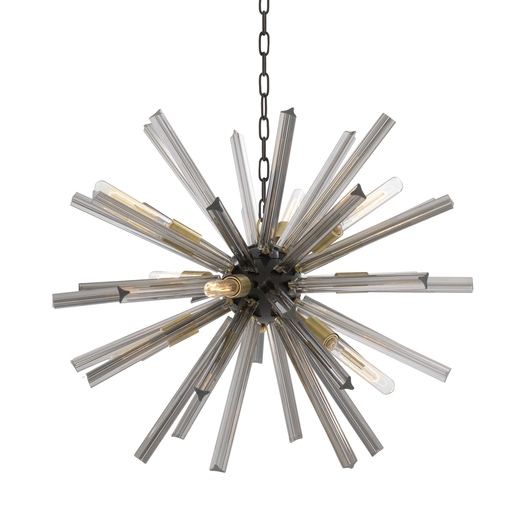 Pluto S Modern Brass Chandelier - Brass