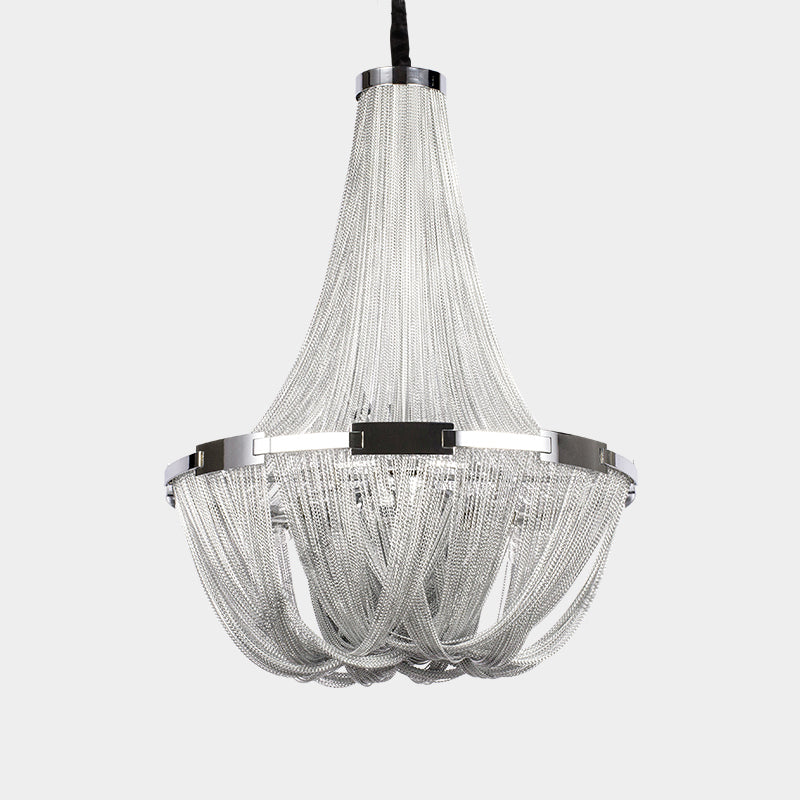 Eldorado Luxury Aluminum Chain Tassel Chandelier