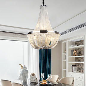 Eldorado Luxury Aluminum Chain Tassel Chandelier