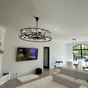 Aria Harry Crystal Round Chandelier