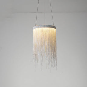 Flynn Aluminum Chain Tassel Pendant Light