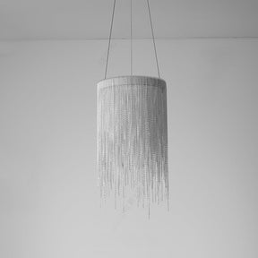 Flynn Aluminum Chain Tassel Pendant Light