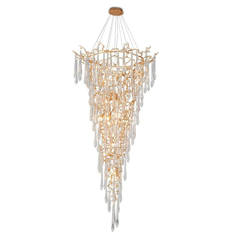 Flavian Branch Crystal Chandelier