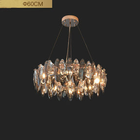 Flor Crystal  Round Chandelier