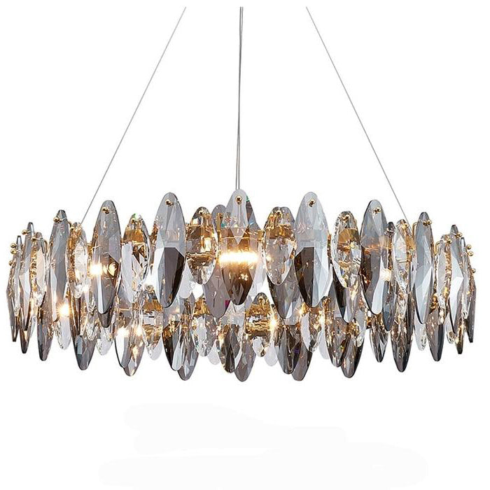 Flor Crystal  Round Chandelier