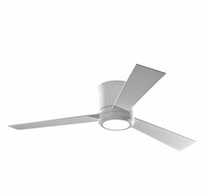 52 Inch Flush Mount Contemporary Indoor LED Ceiling Fan with Light, Remote（Qty：1000）