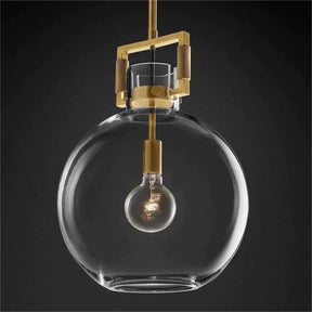 Holow Ball Glass Pendant 10″ 14″ 18″