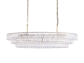 Ghiaccio Oval Chandelier 54''65''