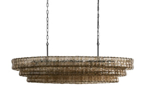 Ghiaccio Oval Chandelier 54''65''