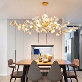 Aria Ginkgo C Branch Chandelier