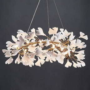 Aria Ginkgo Round Chandelier