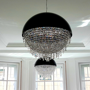 Aria Glitter Ball Modern Glass Chandelier