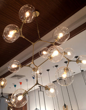 Covington Horizontal Globe Branching Bubble Chandelier